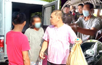 Vagrant who threw cement rocks at Bangkok drivers out of frustration charged with attempted murder