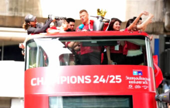 Bangkok sees Red as Liverpool fans take to the streets to celebrate the club’s 2024/2025 Premiership win