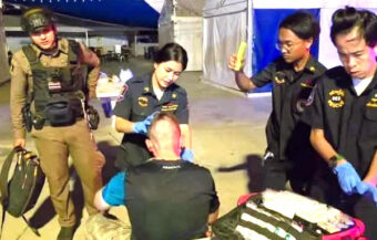 Irishman beaten in brawl with Soi 6 hostesses taken in by Pattaya Police for questioning on Wednesday