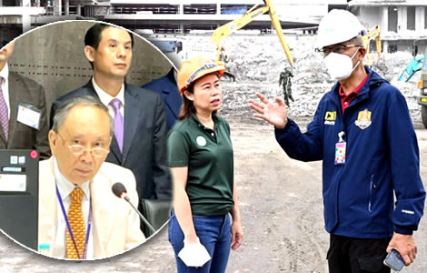 More arrests due over collapsed Auditor General building including an engineer. Up to 100 people died