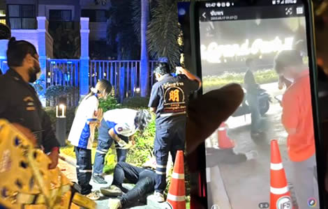 Pattaya Mototaxi sought after early morning assault on a drunk Indian tourist after indiscreet touching