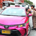 Police crack the whip on Bangkok taxis just 24 hours before showdown meeting over Airport closure threat