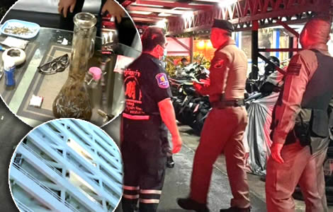 Russian jumps to his death after terror of murderous spectre following marijuana overdose in Pattaya