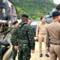 Smuggler’s portal or ‘Doraemon Gate’ closed up in Kanchanaburi after 25-year-old found with ฿18M cash