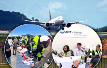 Bomb scare on Air India flight from Phuket caused by disgruntled passenger. Police still investigating