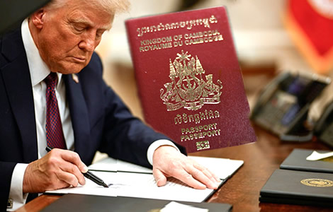 Cambodian citizens to face restricted access to the US. 60 days to address State Department concerns