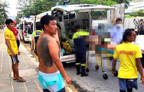 Egyptian tourist’s harrowing ordeal after losing his wife on Karon Beach on Tuesday hours after arrival