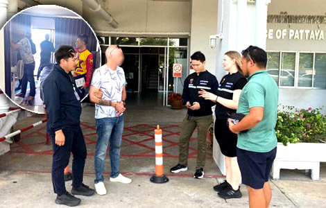 Pattaya police arrest 44 year old French tourist accused of sex abuse in Nong Khai province last week