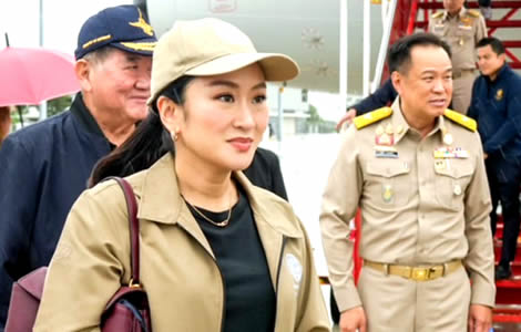 Pheu Thai and Bhumjaithai fault lines are now clearly visible. PM and Anutin in strained Surin visit