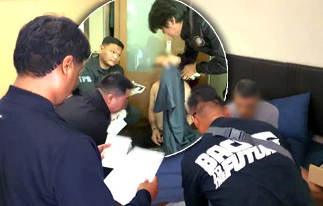 Sunday handcuff surprise for two Alergerin pickpockets who preyed in tourists at Suvarnabhumi Airport