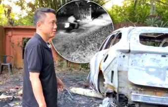EV car fire in Songkhla was not self-combustion. Ex Democrat Party MP was targeted with a criminal act