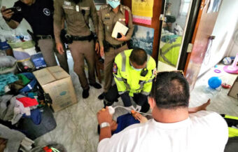 Miracle in Pattaya as woman who hanged herself comes back to life as rescuers put her in a body bag