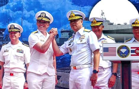 Royal Thai Navy takes part in 12 day exercise with US and Canadian navies in the Upper Gulf of Thailand