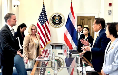 Thailand strikes out at efforts to clinch a US tariff deal. Finance Minister Pichai now on the way home