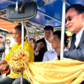 Thaksin lifts morale of followers as US deal is in the works with a final rate close to that of Vietnam