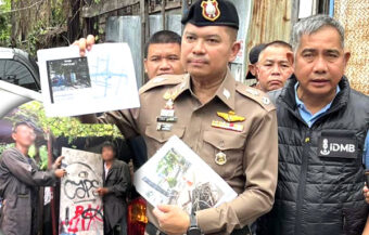 Two grifting thieves caused millions of baht damage taking businesses and homes in Bangkok offline