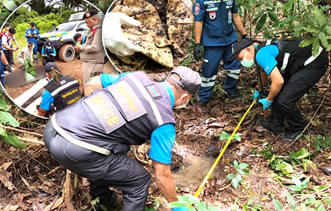 Udon Thani Police pursue rape murder theory after shocking find of woman’s decomposed remains on Monday