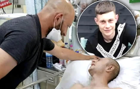 Welsh family need help as 29 year old Ashton Jones, father of Two, still battles for his life in Pattaya