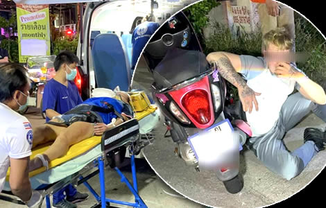 22 year old Brit who killed a Thai woman in Pattaya with his electric bike faces up to 10 years in prison