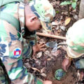Cambodia caught red-handed telling lies about PMN-2 mines. Soldiers on video clips planting bomb traps