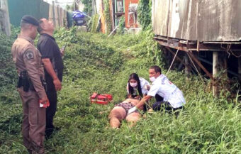 Mystery man in critical condition after falling from a Phuket hotel on Monday evening on the resort island