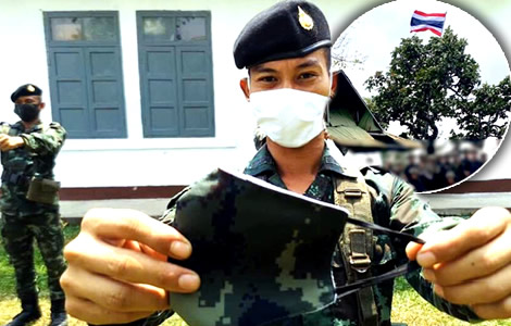 Thai soldiers near a battleground dubbed a killing field at the border report rotting Cambodian corpses
