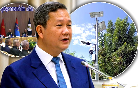 Army to install electronic fence and shut border crossings indefinitely after latest clashes in Sa Kaeo