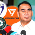 Deputy Minister of the Interior and Democrat Party Secretary-general vows not to support Anutin as PM