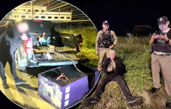 Furious Dutchman rips ATM from its moorings after his ฿10 million investment in with Thai wife fails