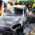 Horrifying tragedy in Nakhon Ratchasima as three year old killed in car explosion at a local village