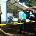 Kanchanaburi police arrest 41 year old man on Friday who fatally stabbed his mother in the back 19 times