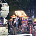 Low life foreign tourist gets deserved comeuppance from small traders at a Pattaya late night bar Monday