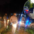 Phuket daylight robbery by thugs using a pickup as weapon to ram an American off the road for his watch