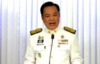 Prime Minister Anutin Charnvirakul tells guests at Royal Command ceremony his duty was to the people