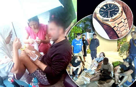 Quick result and lavish praise for Phuket Police who arrested a UK gang within hours of armed robbery