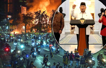Thais in Indonesia warned to avoid conflict zones as riots erupt over huge salary hikes for lawmakers