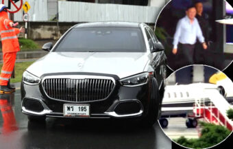 Thaksin stuns Bangkok’s political establishment by returning from Dubai ahead of his Tuesday hearing