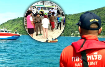 Chinese tourist’s body recovered on Friday after he was swept away on Wednesday at Nai Harn Beach