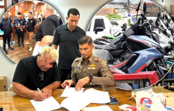 Crackdown aimed at upending foreign business trade moves from Koh Phangan to Phuket. Four arrested