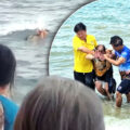 Crazy American under medical observation in Pattaya after his bizarre behaviour at sea near Koh Larn