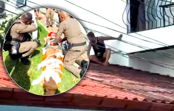Ex-boxeador bêbado causa caos em Phuket: Escalada perigosa em telhados choca moradores e autoridades!
