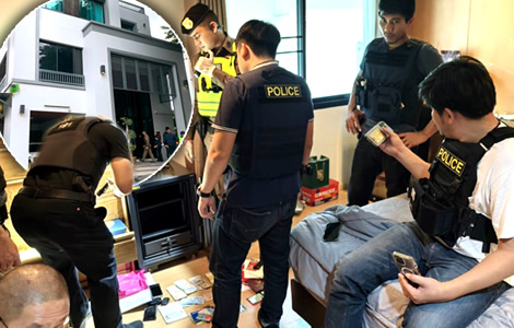 Early morning call from Bangkok’s Police 191 brings an end to Chinese scammer’s good life in Thailand