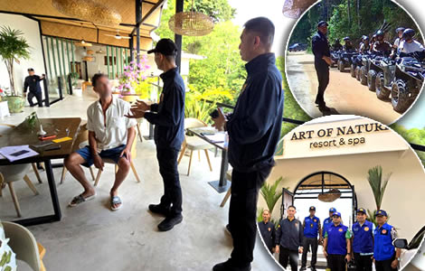 Fears grow among foreign business owners after Koh Phangan blitz sees German, French and Israelis held