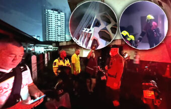 Fire at Bangkok Army medical facility brought under control on Saturday evening. Faulty wiring suspected