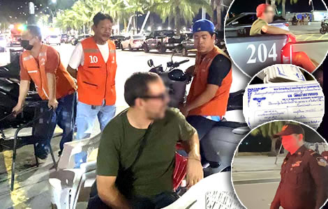 Israeli who demanded a refund at the end of a massage accused of snatching temple offering in Pattaya