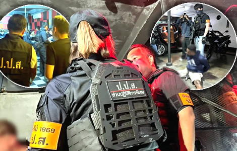 Nigerian arrested with 10 other foreigners who tested positive for illicit drugs in Bangkok pub raid