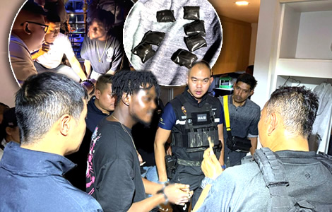 Nigerian Drug kingpin arrested by police in Pattaya after being shopped by a compatriot in his network