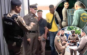 Police officer found dead sitting next to murdered wife in Nonthaburi in yet another love triangle crime