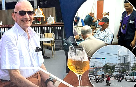 Popular expats figure Barry Kenyon killed in Pattaya on Saturday evening last in freak motorbike crash