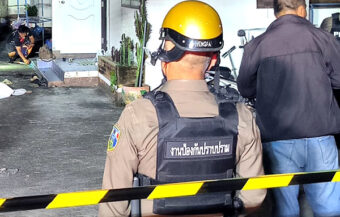 Raging prison director in Korat guns down estranged wife and her new lover before taking his own life